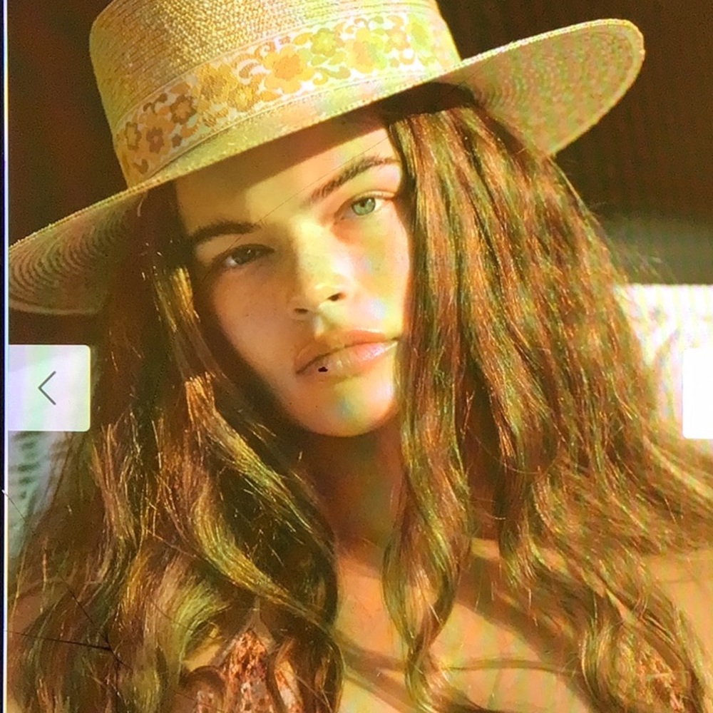 NEW! lack of Color Straw Magnolia boho boater